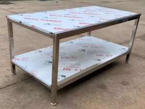 双层不锈钢工作台