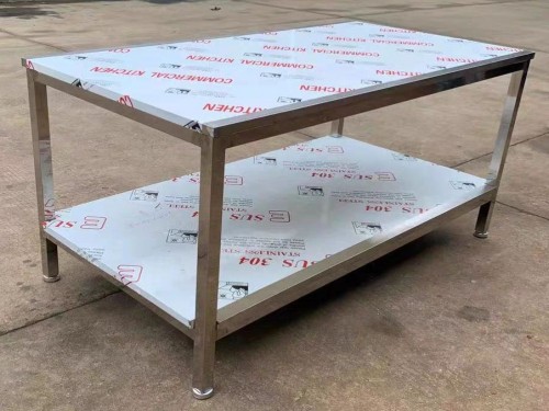 双层不锈钢工作台