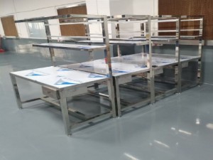 不锈钢单面工作台
